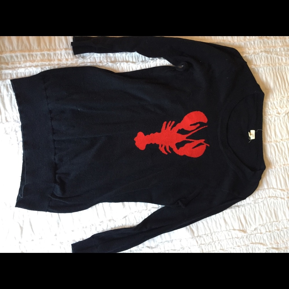 Like new jcrew lobster sweater